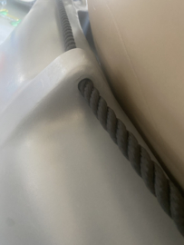 Whaly Touw / Kabel Zwart  (Per meter)