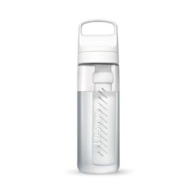 LifeStraw Go 2.0 Water Filter Bottle 650ml White Clear