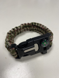 Multifunctionele Paracord Armband 5 in1