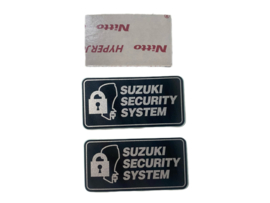 Suzuki Stickers Security 37117-96L00