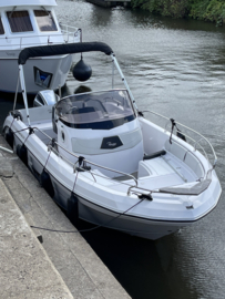 Occasion Ranieri 21S Consoleboot met 200PK Honda en Kalf Boottrailer