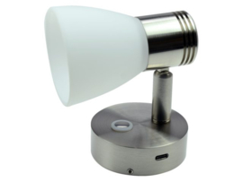 LED Wandlamp Dimbaar met USB-C Snellader
