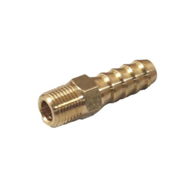 Hollex Slangtule Messing Recht 1/8 NPT-8mm