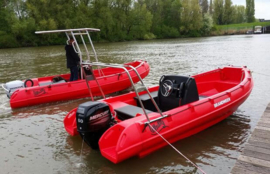 Whaly 500R Rood + Tohatsu 75PK 4-Tact - Vaarklare Set (2021 New Old Stock)