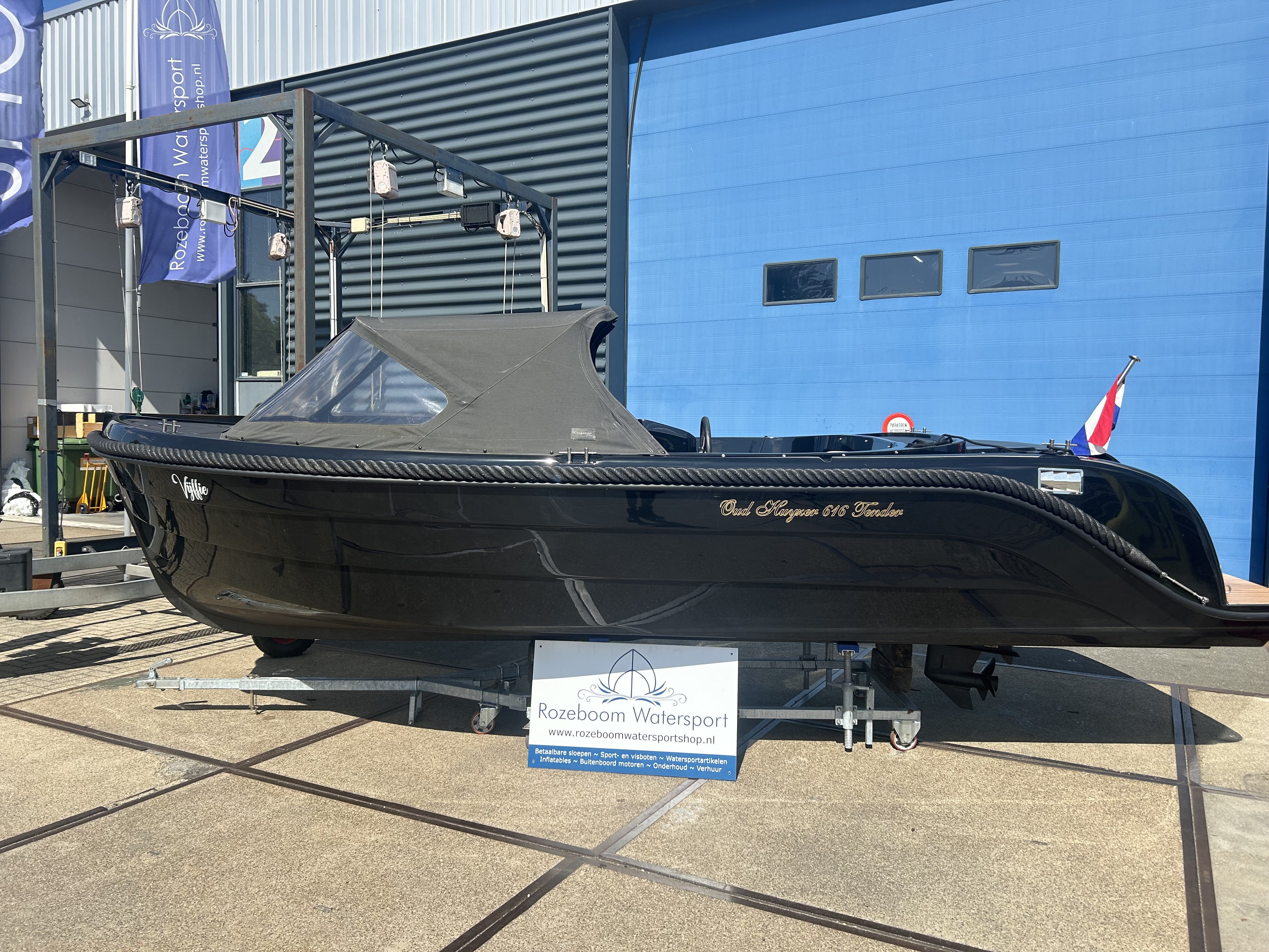 Oud-Huijzer 616 Tender met 40PK Mercury bouwjaar 2021