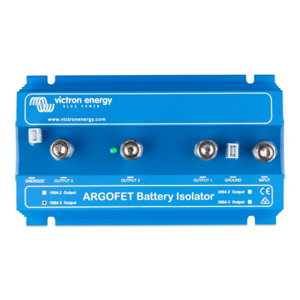 Diodebrug Argofet 100-3 batterijen  100Ah