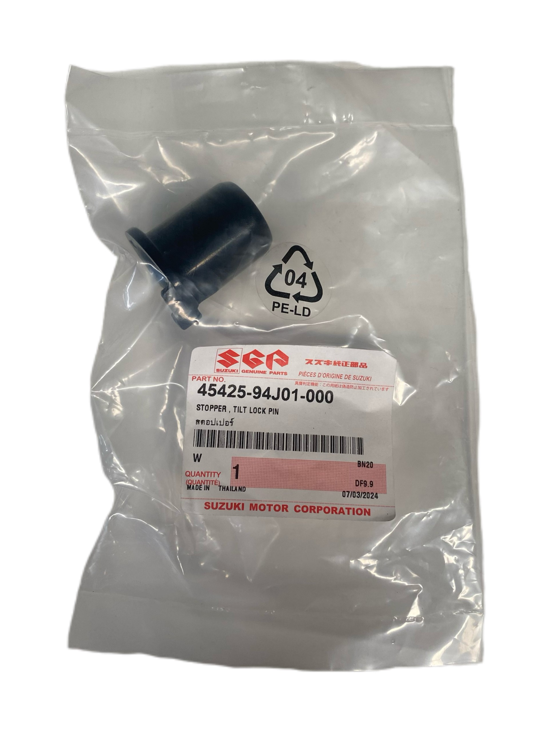 Suzuki Eindstuk Pen Tilt Lock 45425-94J01