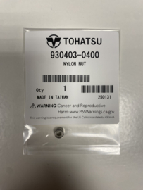TOHATSU Nylon Nut 930403-0400 (TBV Water Strainer)