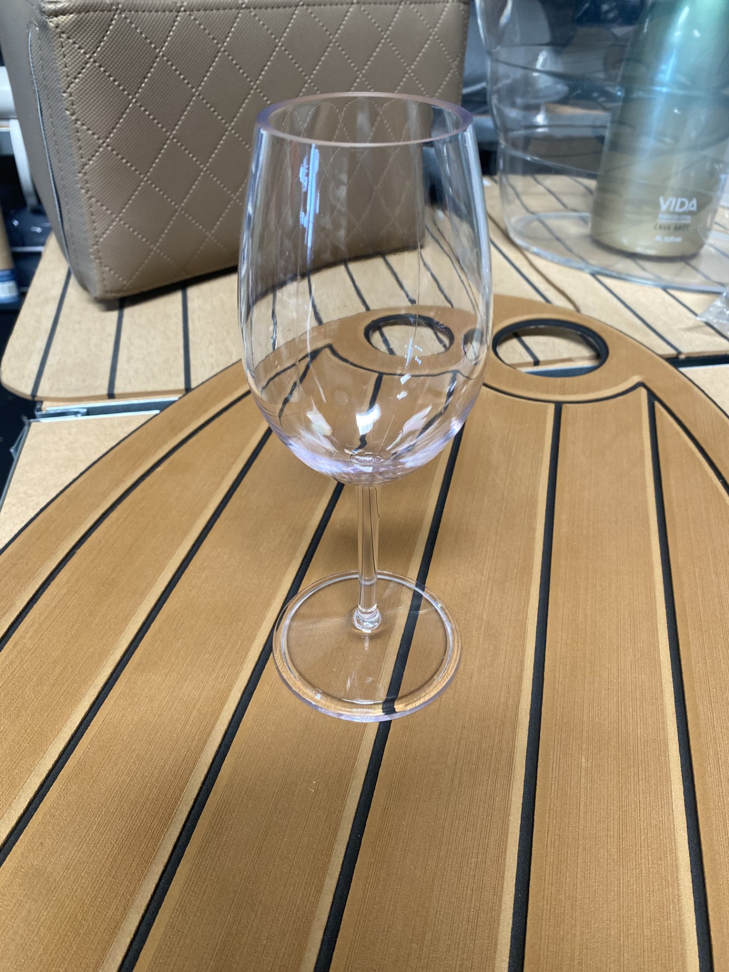 Wijnglas van Hard Kunststof