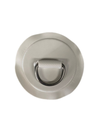 PVC Cirkel met D-Ring 8cm