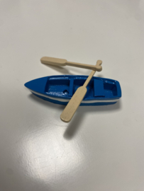 Miniatuur Boot met Roeispanen