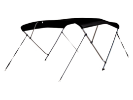 Bimini Top DELUXE 3 Arms Zwart