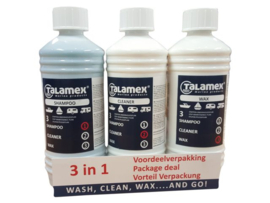 Onderhoudsset Shampoo, Cleaner & Wax