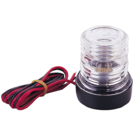 Ankerlicht 12V/8W, 360° Zwart Ø54mm
