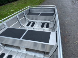 QWEST MARINE F361 (aluminium platbodem + reling)