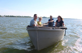 WHALY 450 CLASSIC (PE boot + nagenoeg onverwoestbaar + gezinsboot)