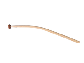 Vlaggenstok Essenhout Gebogen 80cm