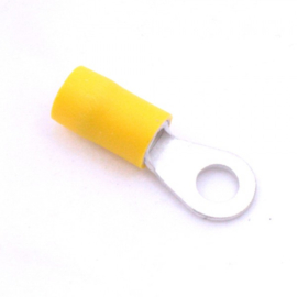 RINGKABELSCHOEN GEEL 4,3mm/ 3,0-6,0mm2