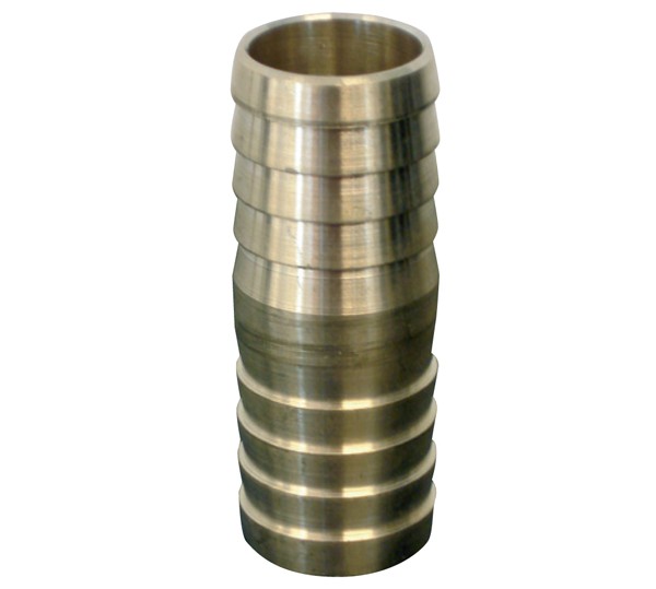 Slangverbindingspijpje Messing 6 mm