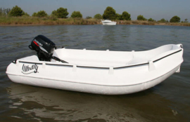 WHALY 270 (PE boot + nagenoeg onverwoestbaar + inclusief roeidollen)