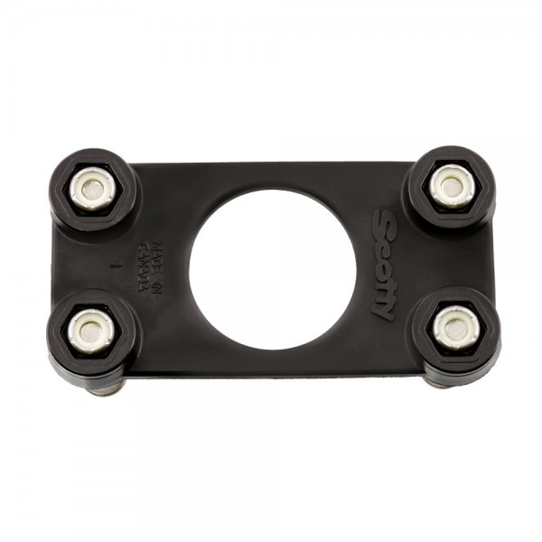 SCOTTY BACKING PLATE VOOR DECK/SIDE MOUNT