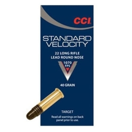 Kogelpatroon CCI Standard Velocity .22 LR RN 40 Grain