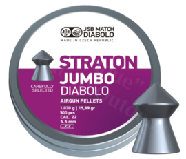 Luchtdrukkogeltjes JSB Diabolo Straton Jumbo 5.52 mm 25.39 grain