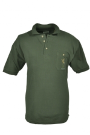 HUBERTUS Polo met logo Ree