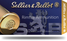 Kogelpatroon Sellier & Bellot Standard .22 LR RN 40 grain