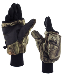 Heat factory Pop top fold back mitten Mossy Oak L