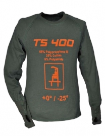 Thermo Function Thermo Shirt TS 400 Zip Neck Long Sleeve