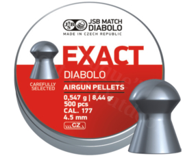 Luchtdrukkogeltjes JSB Exact Diabolo 4.52 mm 8.44 grain