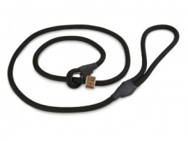 Firedog Moxon leash Profi 8 mm 150 cm zwart