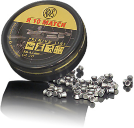 Luchtdrukkogeltjes RWS R10 Match 4.5 mm 8.2 grain