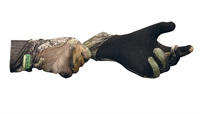 Primos Stretch-fit gloves w/sure-grip & ext.cuff - Mossy Oak®