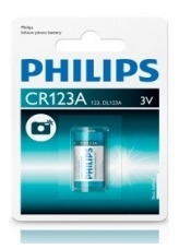 Batterij Philips/Varta CR123A Lithium 3 Volt