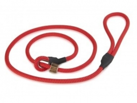 Firedog Moxon leash Profi 8 mm 150 cm rood