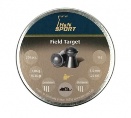Luchtdrukkogeltjes H&N Field Target 5.5 mm 16.36 grain