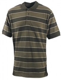DEERHUNTER  Berkeley Polo Shirt Striped Green