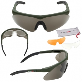 Schietbril SwissEye Raptor Green