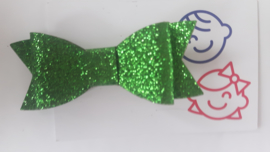 strik groen glitter 7 cm