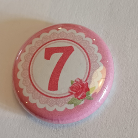 Cijfer 7 button