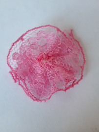 Rozetten  30 mm roze