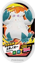 Abomasnow Mezastar Card