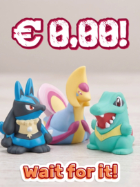 Pokémon Figuren 3 Pack: GRATIS*