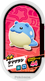 Spheal Mezastar Card