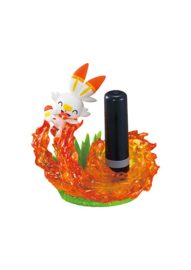 Pokémon Re-Ment Desktop: Scorbunny Figuur