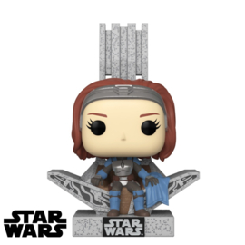 Star Wars: Bo-Katan Kryze On Throne Funko Pop 669 (Boxdamage)