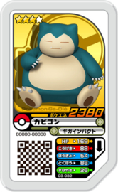 Snorlax Ga-Olé Card