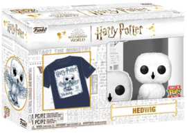 Harry Potter: Hedwig Pop + Tee (Maat L)